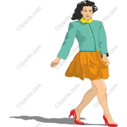 Chic Confidence: Fashionable Woman