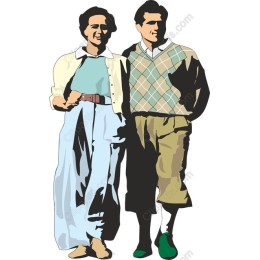 Vintage Romantic Couple