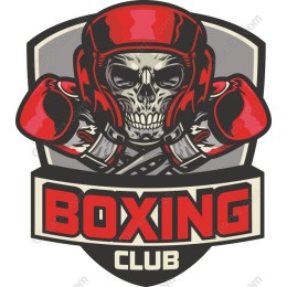 Boxing Club Skull