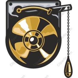 Classic Retro Wall Fan