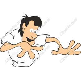 Playful Cartoon Character