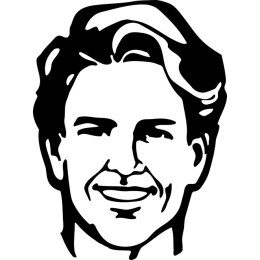 Smiling Male Face