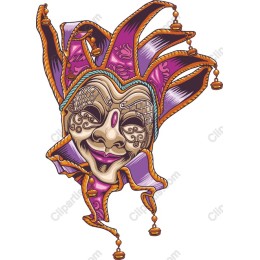 Enchanted Jester Mask