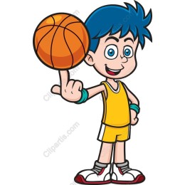 Playful Boy Basketball