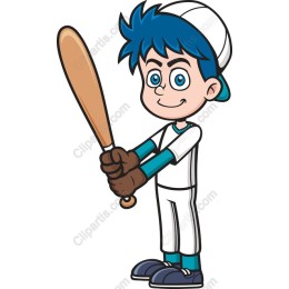 Playful Baseball Kid