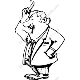Playful Businessman