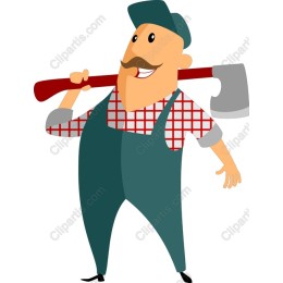 Cheerful Lumberjack