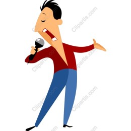 Vibrant Singing Performer