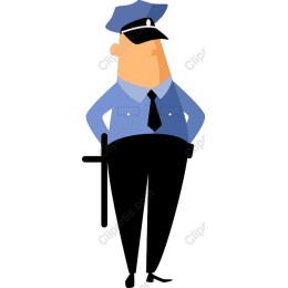 Stylish Police Officer