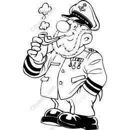 Cartoon Sea Captain