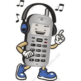 Playful Retro Mobile Phone