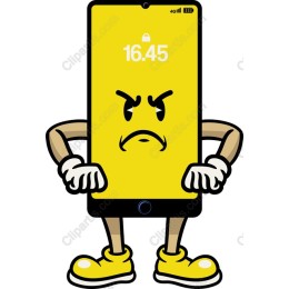 Quirky Yellow Smartphone