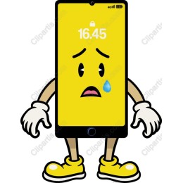 Playful Sad Smartphone