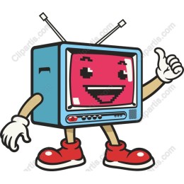 Retro TV Character