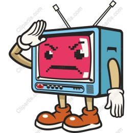 Retro TV Character