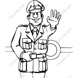 Friendly Police Officer