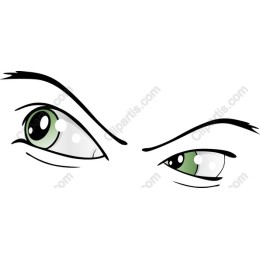 Striking Green Eyes