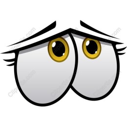 Playful Cartoon Eyes