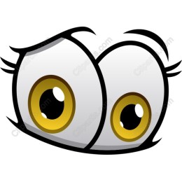 Playful Cartoon Eyes