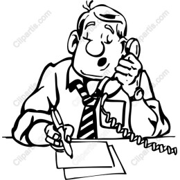 Businessman on the Phone