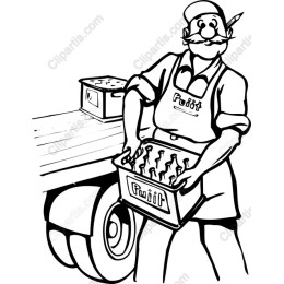 Cheerful Fruit Vendor