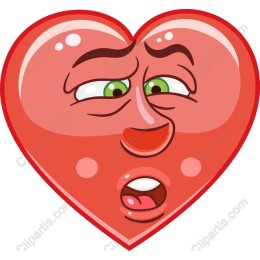 Cartoonish Heart Character