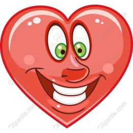 Cheerful Cartoon Heart