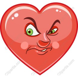 Mischievous Heart Cartoon