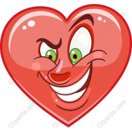 Cheeky Grinning Heart