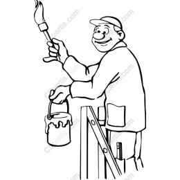 Cheerful Painter