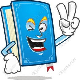 Cheerful Blue Book