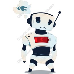 Battery Low Robot