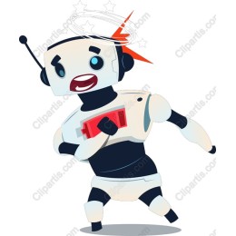 Playful Robot Character