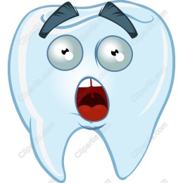 Quirky Cartoon Tooth