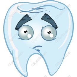 Whimsical Cartoon Tooth