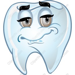 Charming Cartoon Tooth
