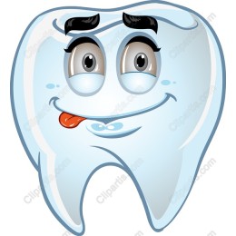 Playful Cartoon Tooth