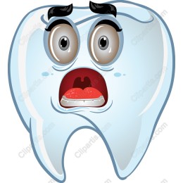 Whimsical Cartoon Tooth