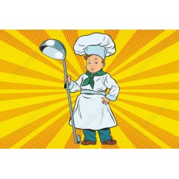 Charming Young Chef