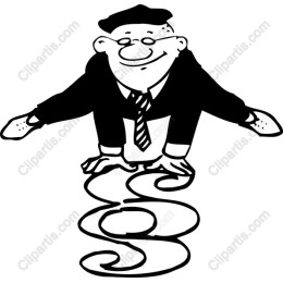Playful Cartoon Character