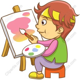 Whimsical Young Artist