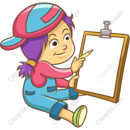 Cute Young Artist