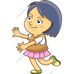 Joyful Playful Girl