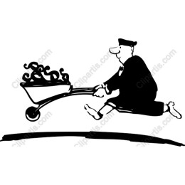 Whimsical Wheelbarrow