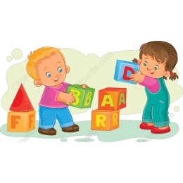Joyful Playtime: Kids Learning Blocks