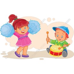 Playful Childhood Duo