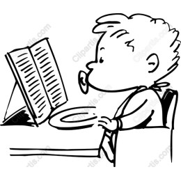 Curious Toddler at Table