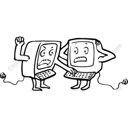Tech Troubles: Frustrated Computers
