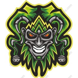 Fierce Jester Mask