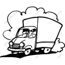 Vintage Delivery Truck